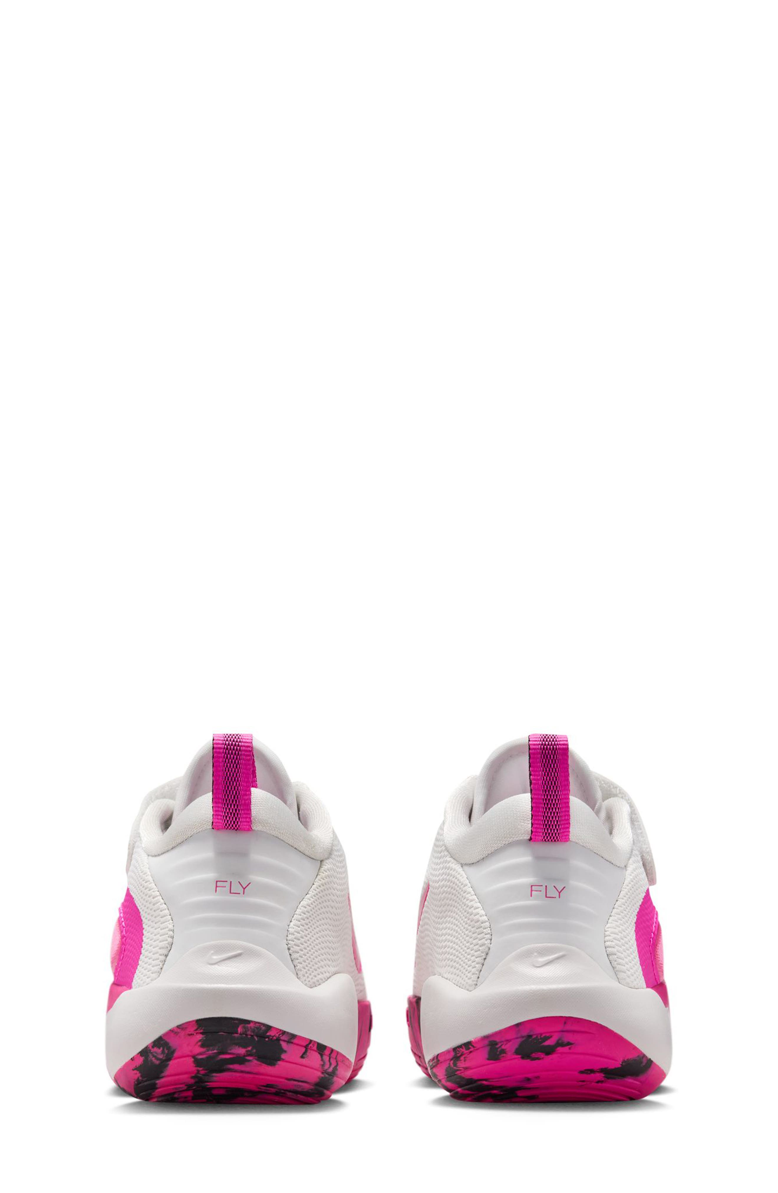 Nike IsoFly Basketball Shoe, Alternate, color, Platinum Tint/ Black/ Fuchsia