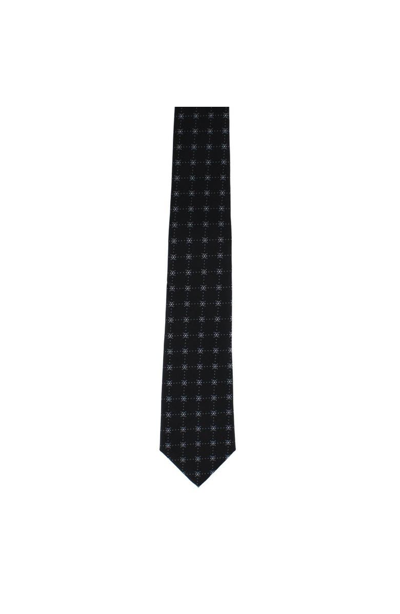 Ascentix Flower Diamonds Necktie, Alternate, color, Black