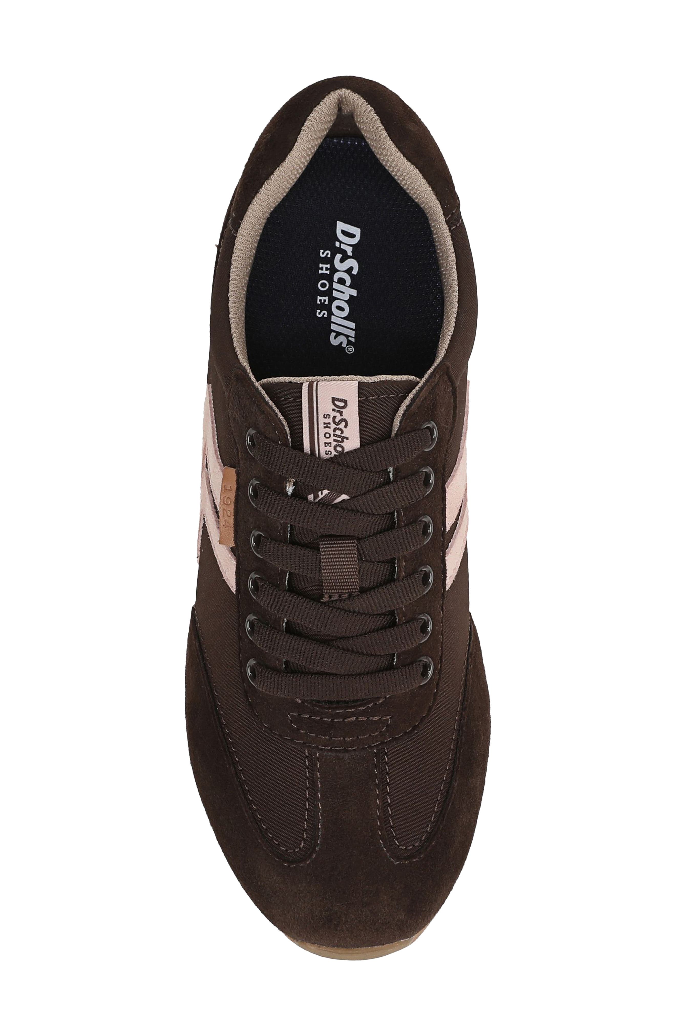 Dr. Scholl's Comeback Sneaker, Alternate, color, Dark Brown