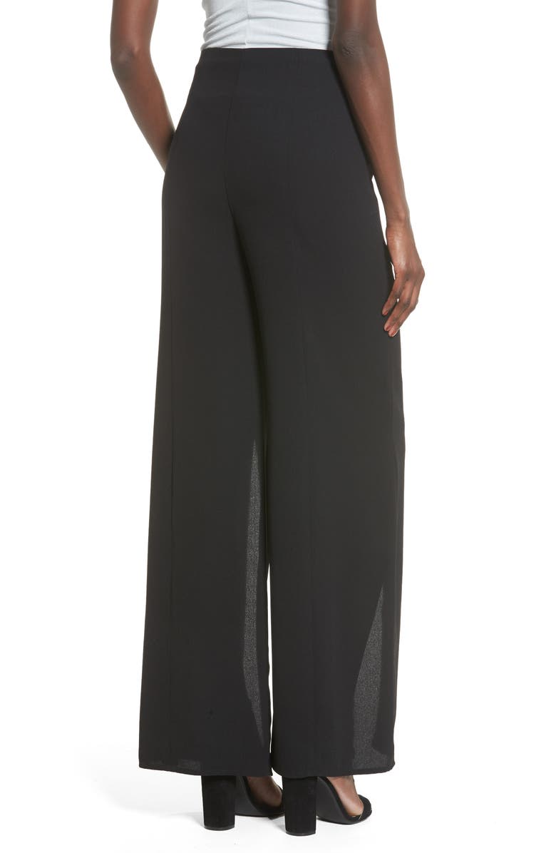 Leith Front Slit Pants, Alternate, color, 
