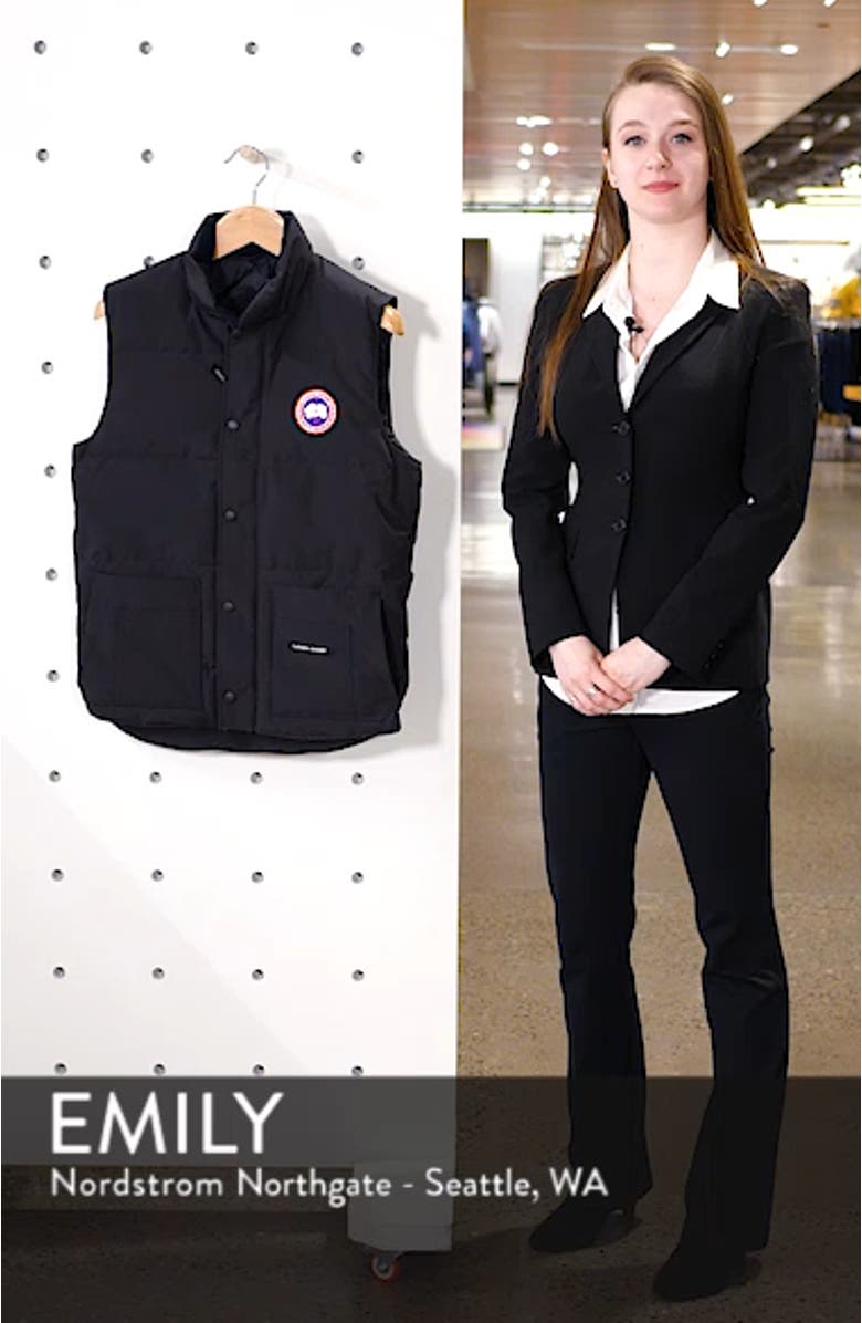 Freestyle Regular Fit Down Vest, sales video thumbnail