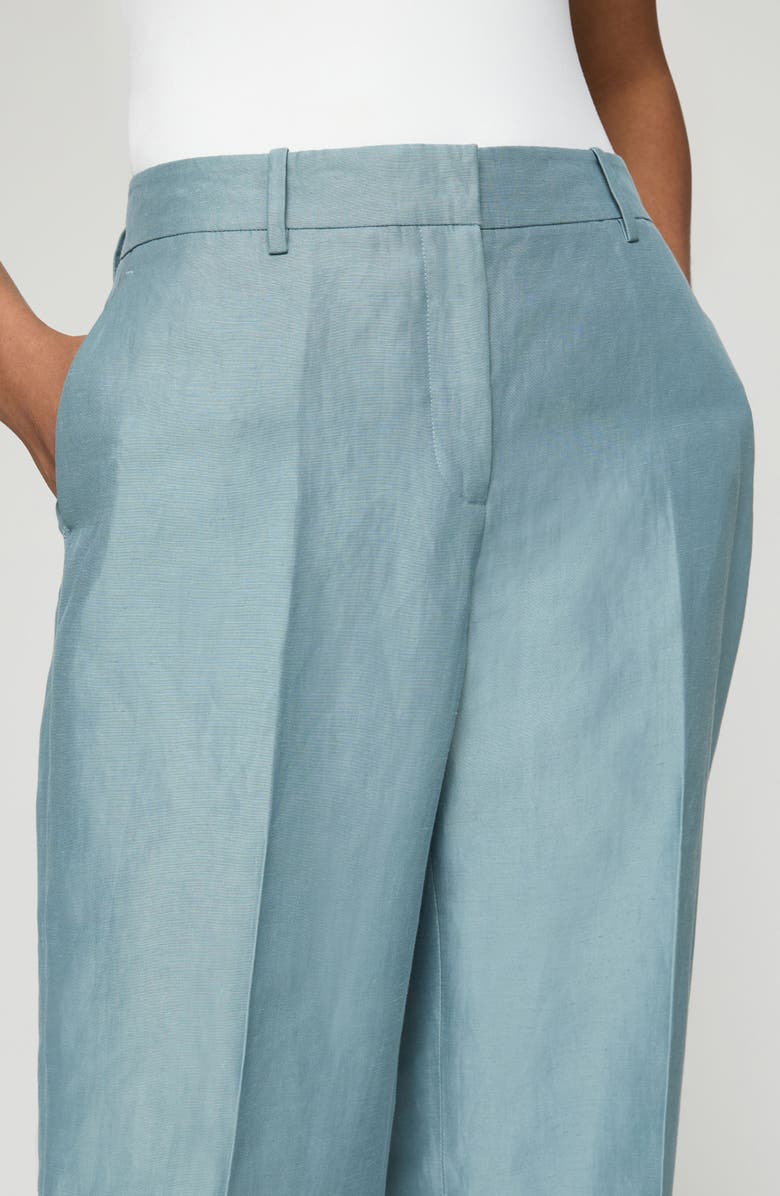 Lafayette 148 New York Ryerson Linen Blend Bermuda Shorts, Alternate, color,