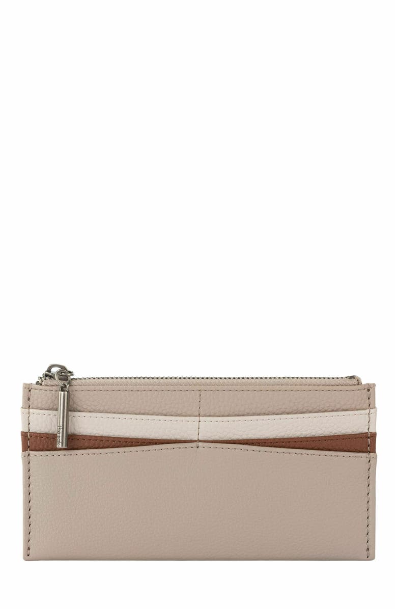 The Sak Neva Large Card Wallet, Main, color, Sand Block