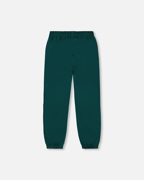 Deux Par Deux Baby Boy's Splash Pants Forest Green In Forest Green