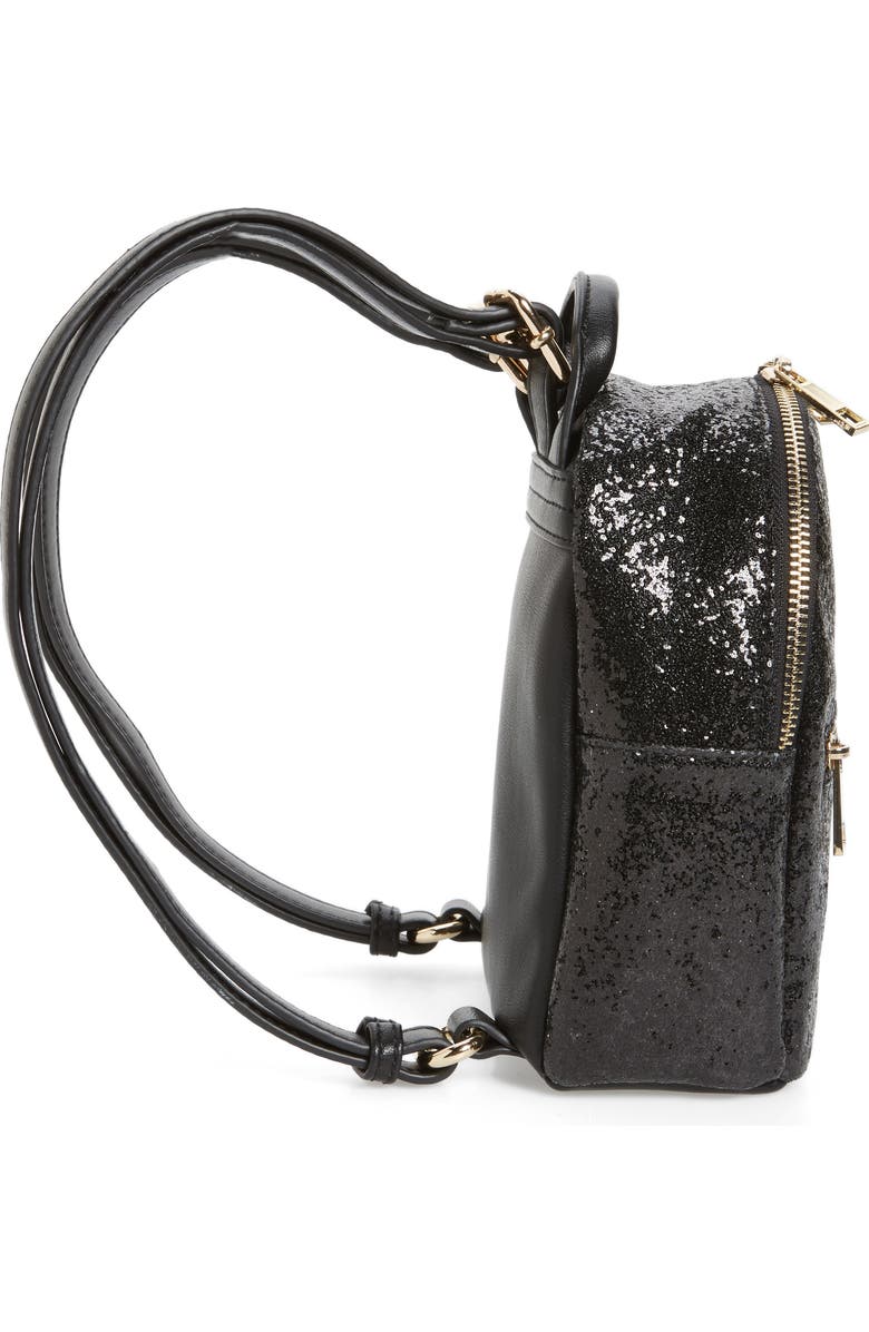 Mali + Lili Glitter Vegan Leather Backpack, Alternate, color,