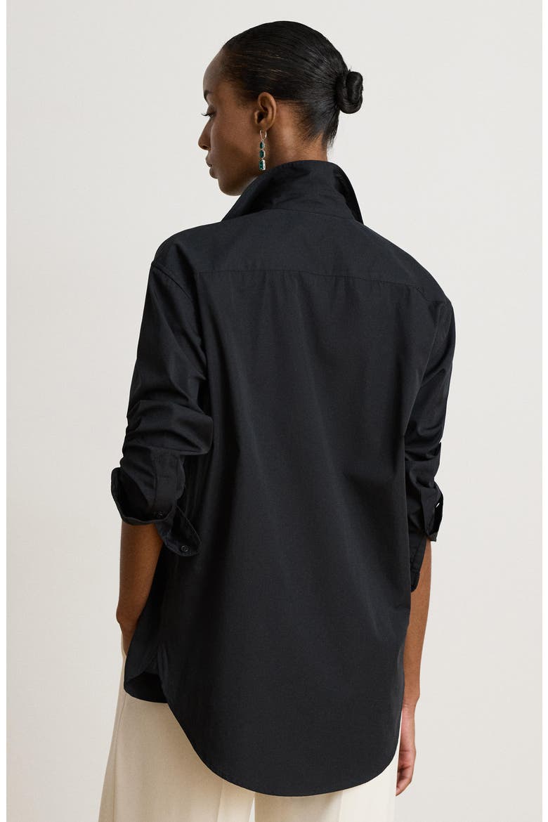 Kotta Cotton Shirt, Alternate, color, BLACK