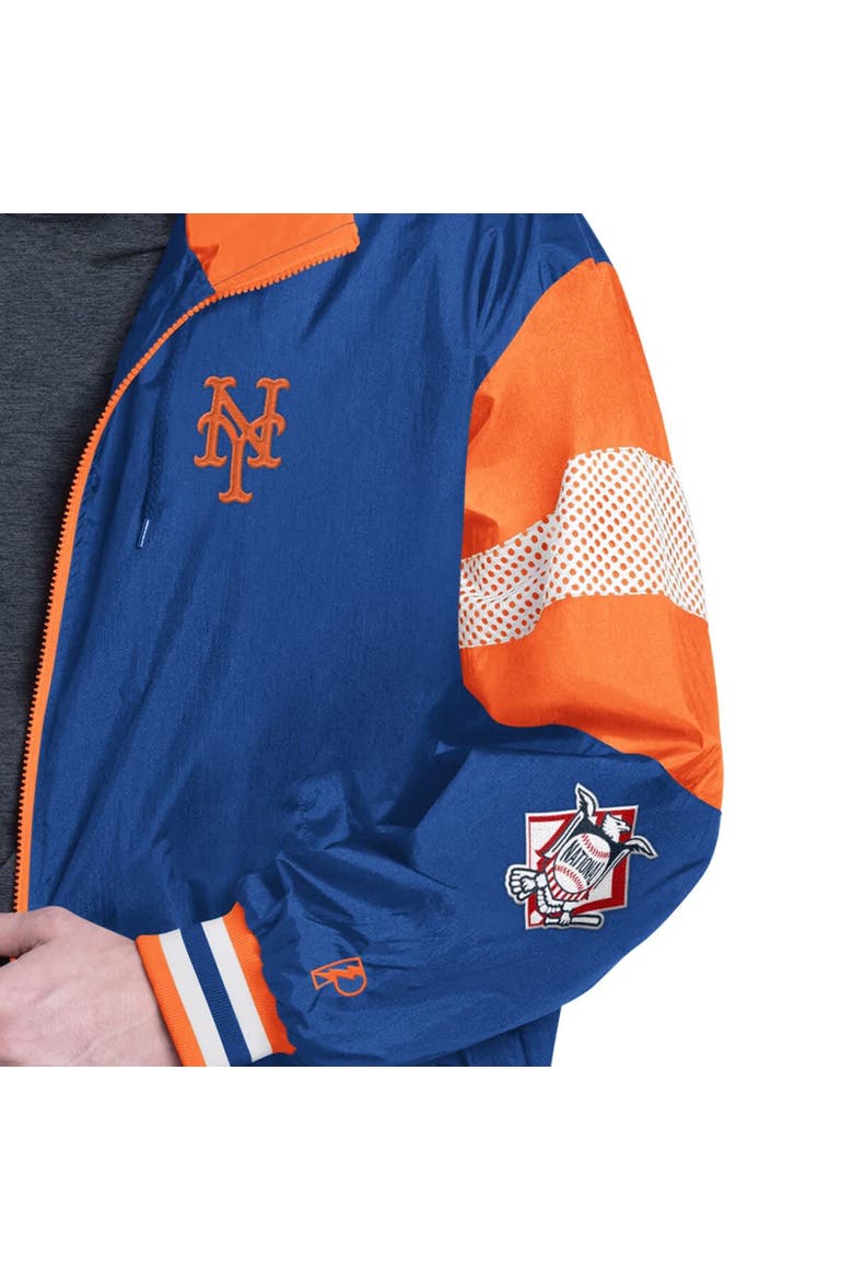 Men's Pro Player Royal/Orange New York Mets Legacy Lightweight Full-Zip Hooded Jacket, Alternate, color, Royal