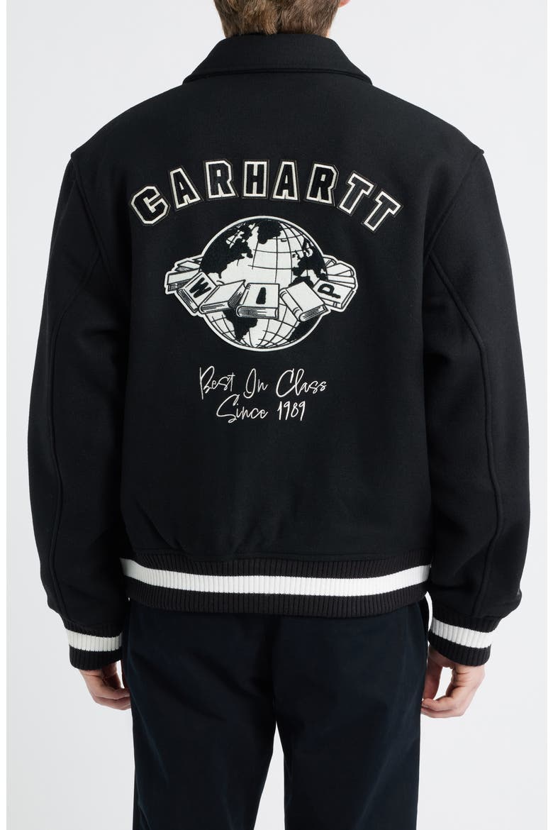 World Class Felted Varsity Jacket (Men) | Nordstrom