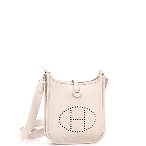 Pre-owned Hermes Hermes Evelyne Bag Gen Iii Clemence Tpm In Gray