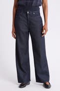 rag & bone Lori High Waist Wide Leg Jeans