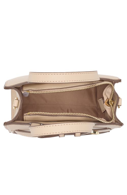 Madden Girl Buckle Mini Tote Bag In Taupe
