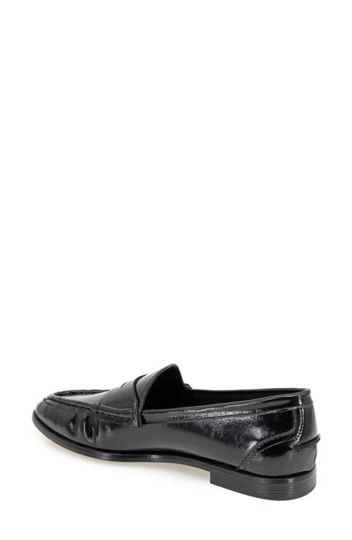 Reaction Kenneth Cole Zoila Penny Loafer In Black