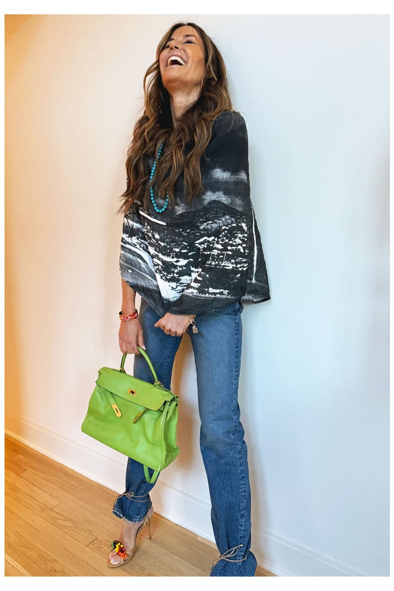 Poncho, Alternate, color, Black/Gray