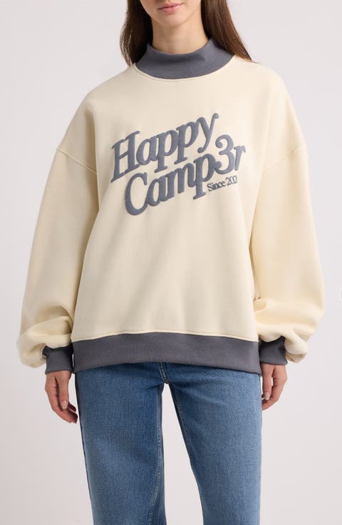 Puff Series Logo Mock Neck Sweatshirt