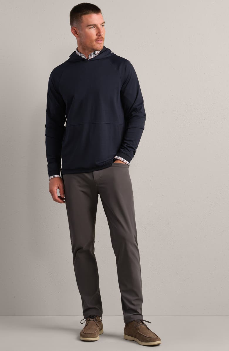 Rhone Waffle Tech Hoodie, Alternate, color, True Navy