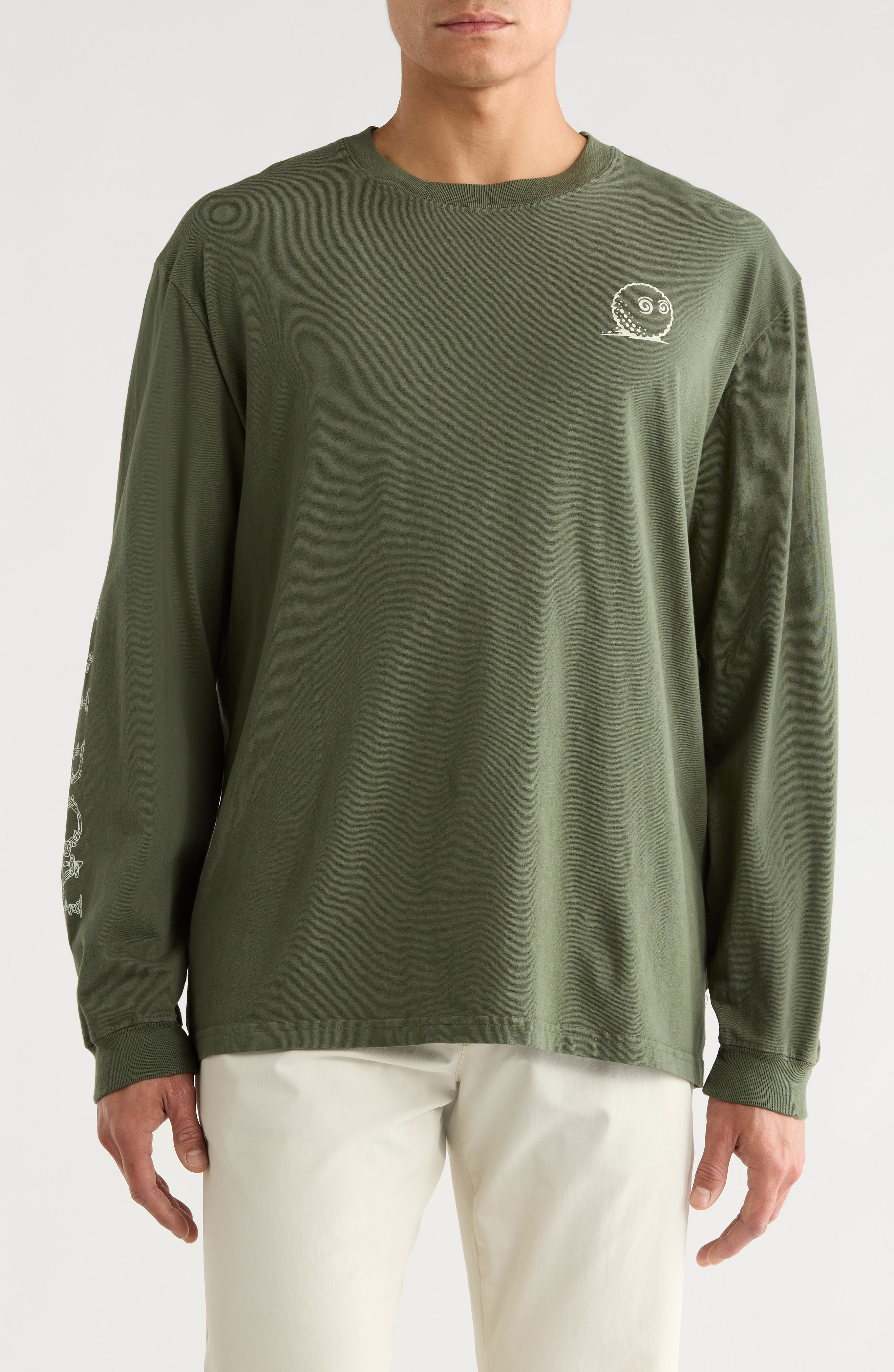 Gorse Foraging Cotton Graphic T-Shirt