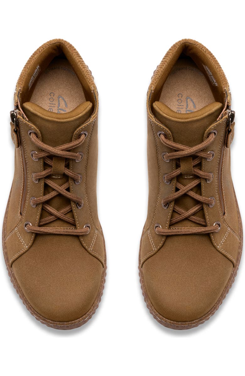 Clarks<sup>®</sup> Caroline Karli Boot, Alternate, color, Mushroom Nubuck