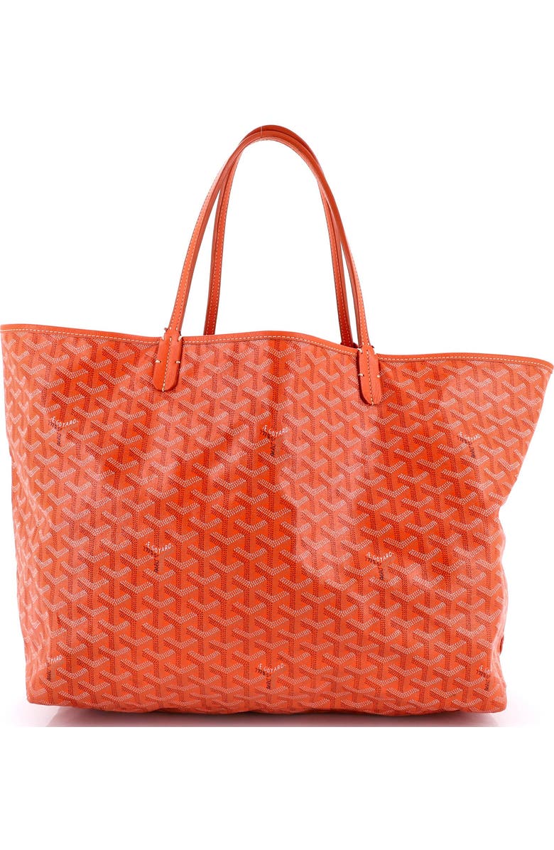 Pre-Owned Goyard Saint Louis Tote Coated Canvas GM, Main, color,