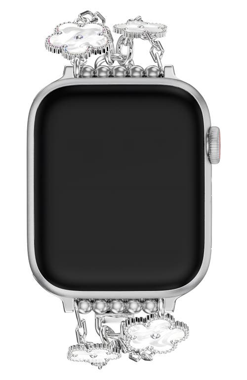 Shop The Posh Tech Flora Stainless Steel Apple Watch® Watchband