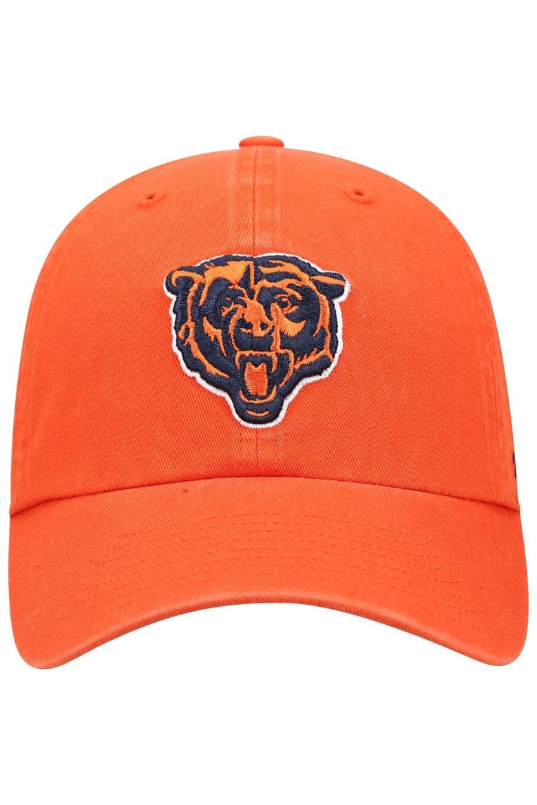 Men's '47 Orange Chicago Bears Secondary Clean Up Adjustable Hat, Alternate, color, Orange