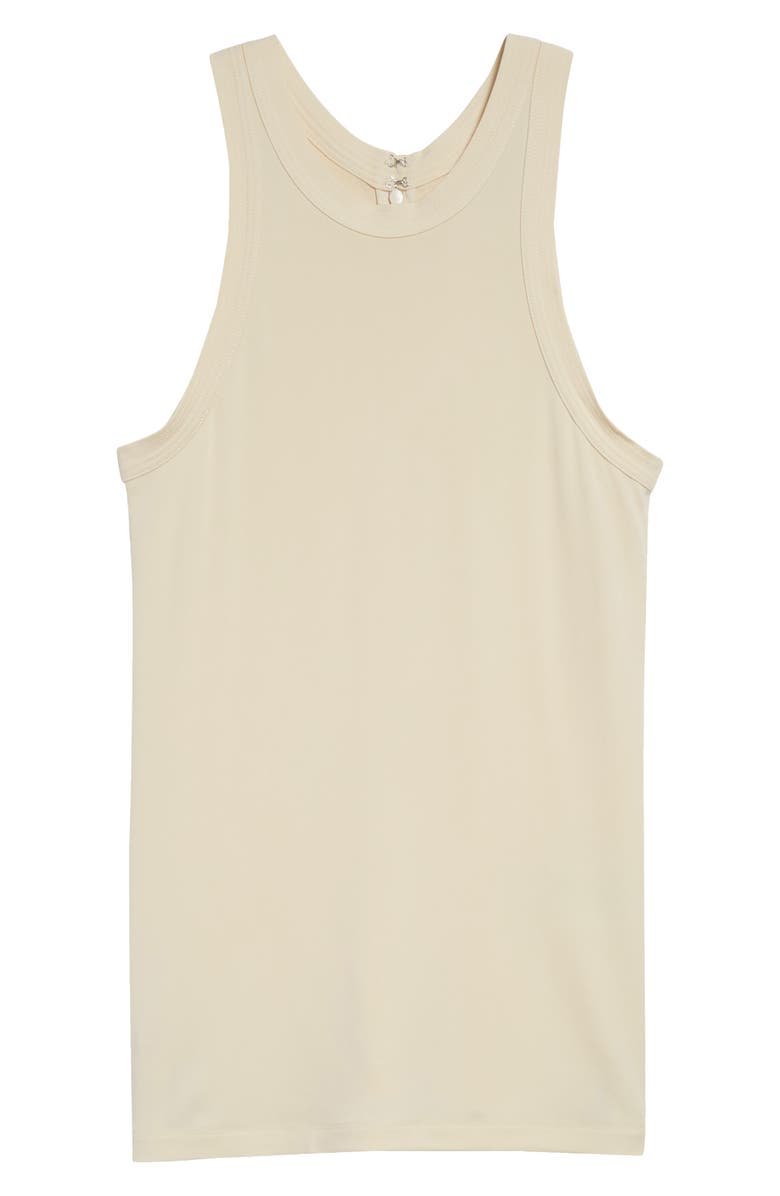 TOTEME Fluid Jersey Sleeveless Top, Alternate, color, Ecru