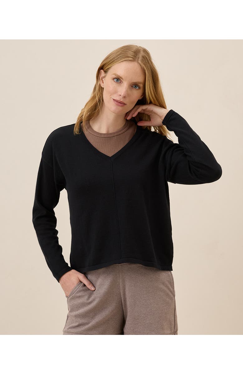 Pact Organic Cotton Classic Fine Knit Relaxed Sweater, Main, color,