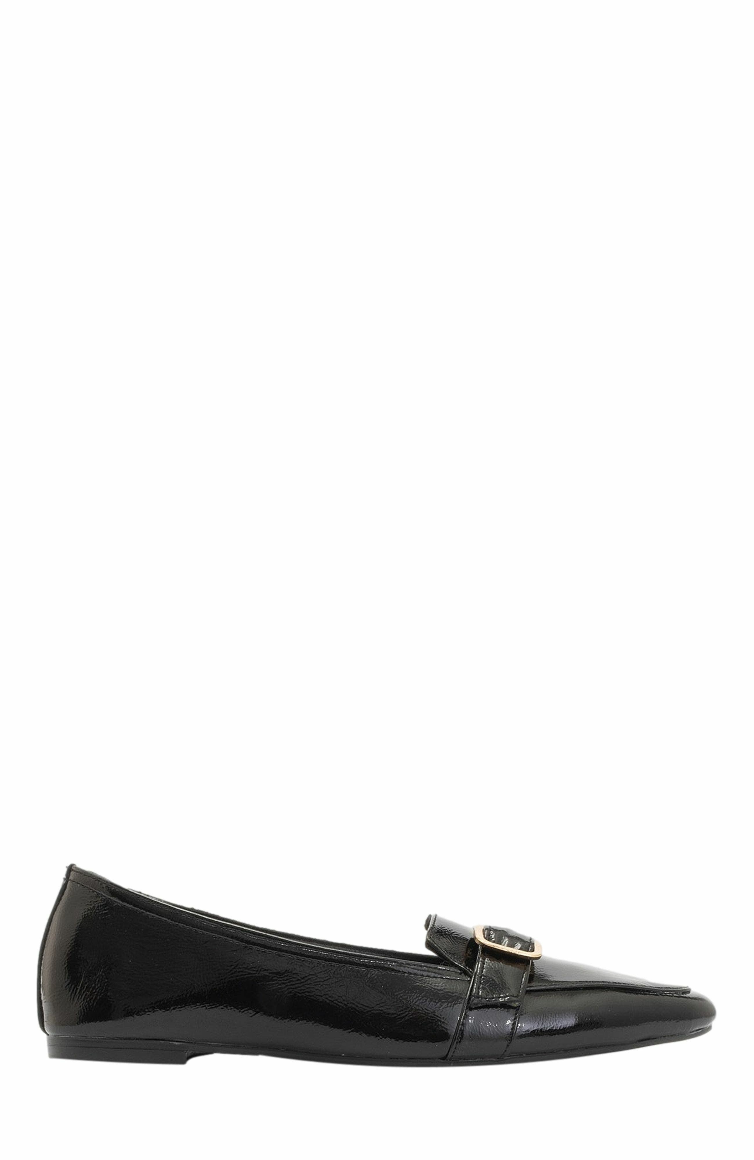 Forever & Always Shoes Zarina Pointed Toe Leather Flats, Main, color, Black Patent Leather
