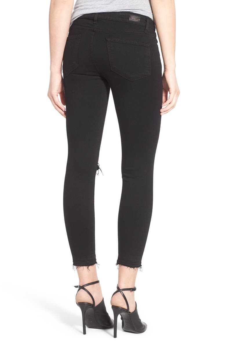 PAIGE Transcend - Verdugo Crop Skinny Jeans, Alternate, color,
