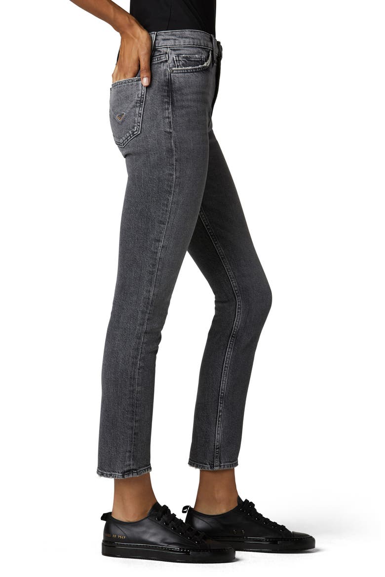 Jeans Holly High Waist Ankle Straight Leg Jeans, Alternate, color, MERCENARY