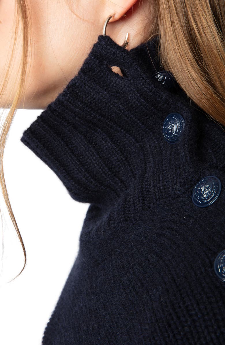 Zadig & Voltaire Palma Cashmere Poncho, Alternate, color, 