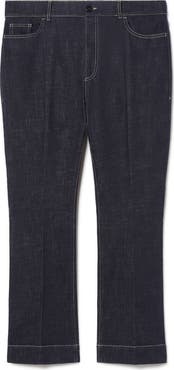 Marina Rinaldi Flared Cropped Jeans