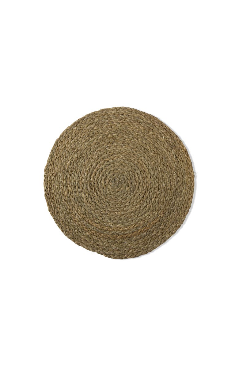 tag Natural Braided Grass Placemat Eco Friendly Spring Decor, Main, color, Beige