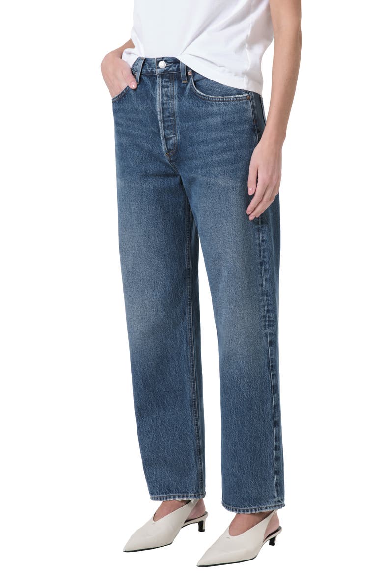 AGOLDE '90s Mid Rise Relaxed Straight Leg Jeans, Main, color, 