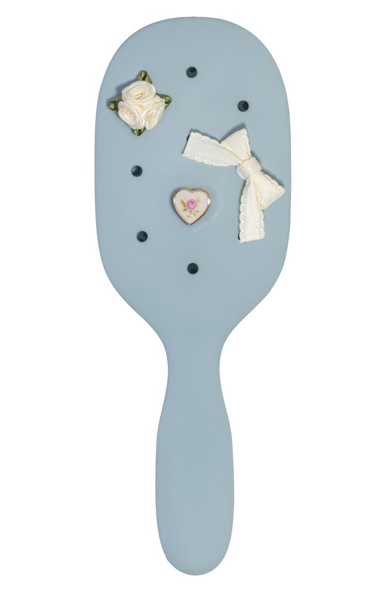Kitsch Pop<sup>™</sup> Paddle Brush & Charm Set, Alternate, color, Haze Blue