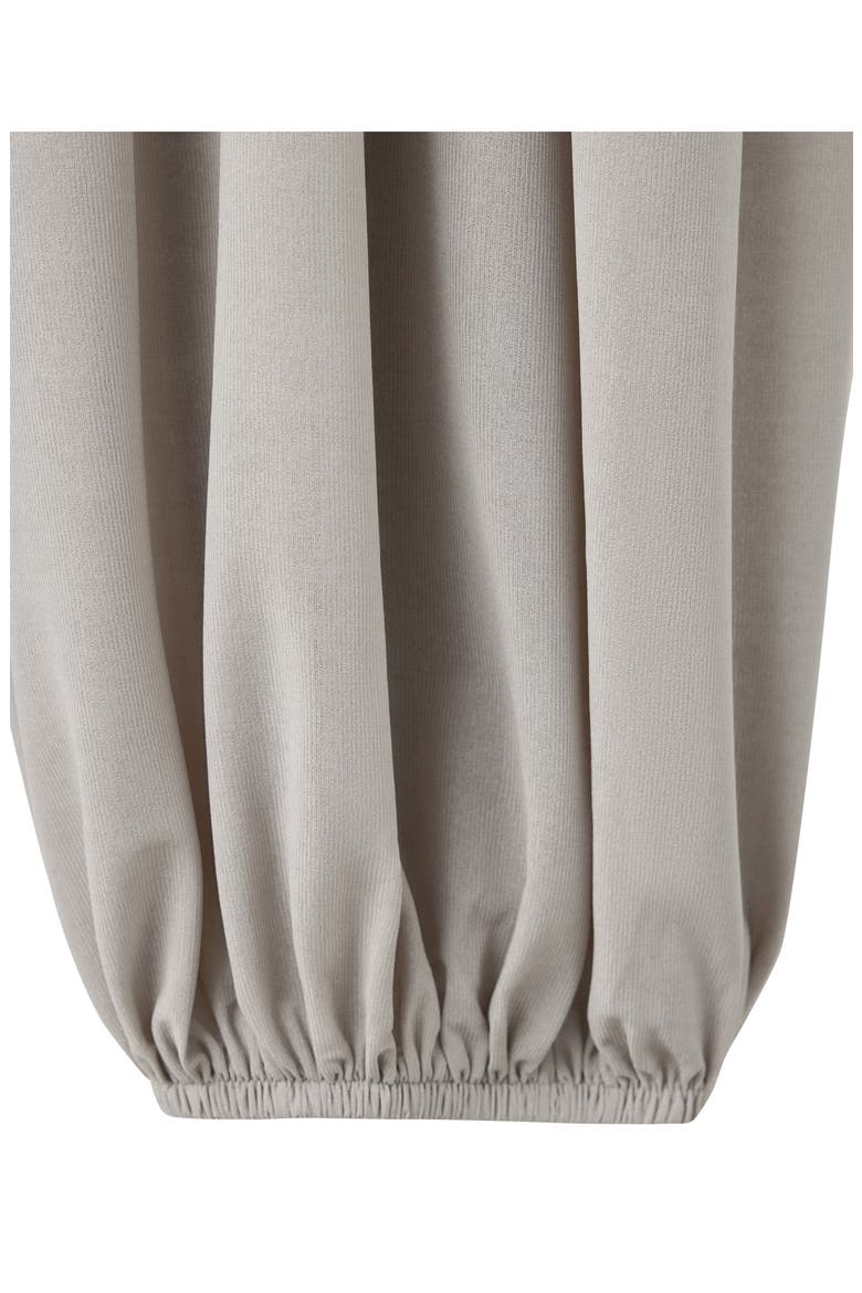 Mid Rise Baggy Elastic Hem Pants, Alternate, color, LIGHT/PASTEL GREY