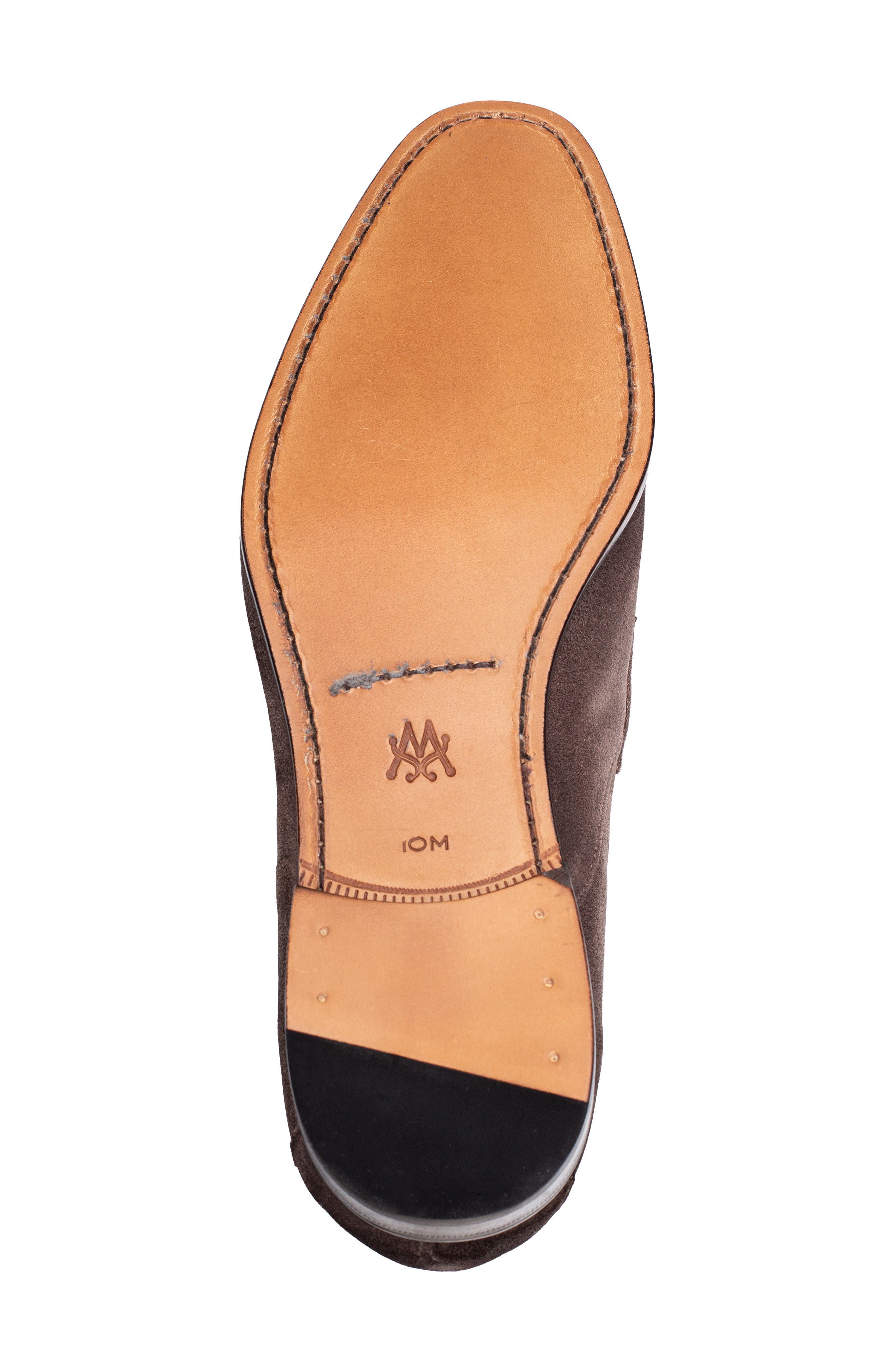 Antelope Leather Bit Loafer, Alternate, color, TAUPE