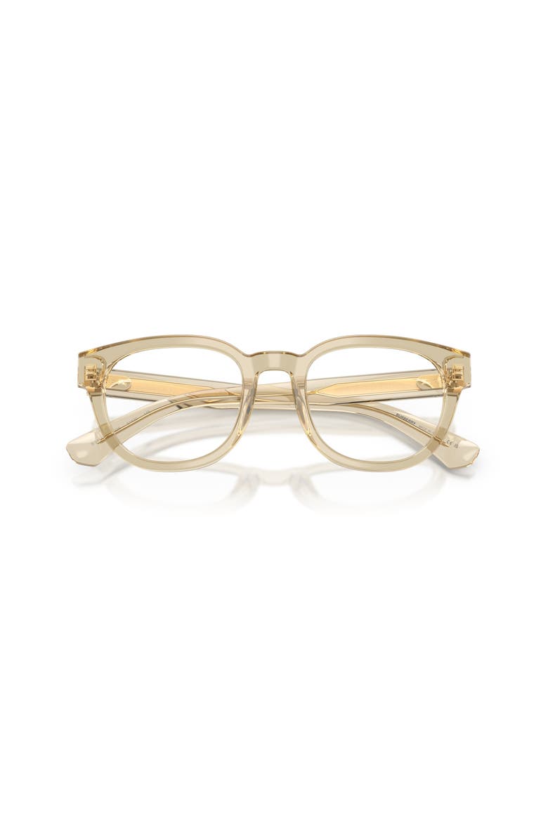 51mm Round optical glasses, Alternate, color, Beige