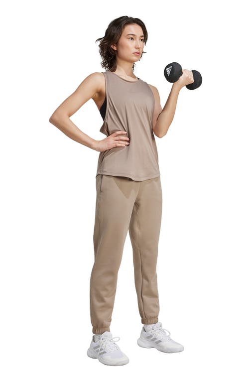 Adidas Originals Adidas Essential Sweatpants In Nude