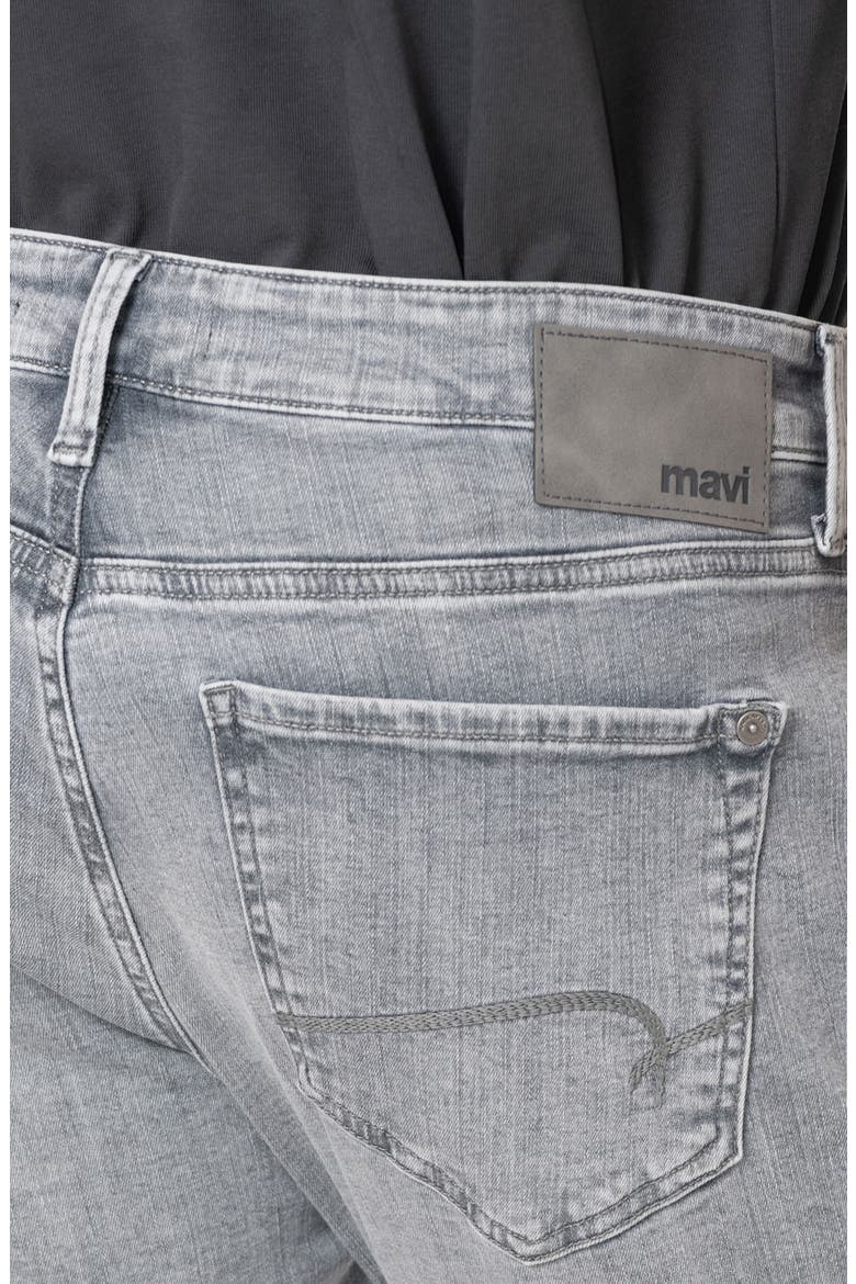 Jake Slim Fit Jeans, Alternate, color, LIGHT GREY BRUSHED TUCS