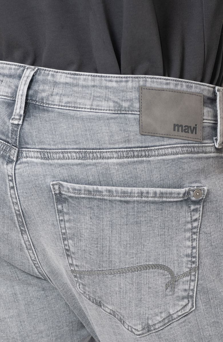 Mavi Jeans Jake Slim Fit Jeans, Alternate, color, Light Grey Brushed Tucs