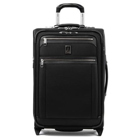 ,  Platinum Elite Softside Expandable Carry-On 22-Inch  2 Wheel Upright Luggage  ,  Rich Espresso