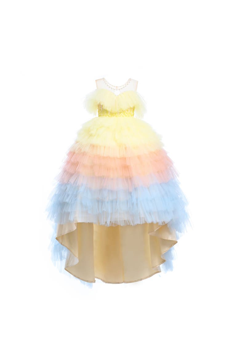 Callecita Dress, Alternate, color, Yellow