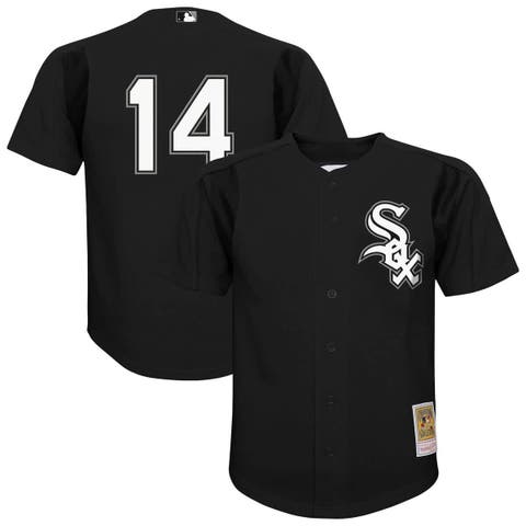 Youth Mitchell & Ness Paul Konerko Black Chicago White Sox Mesh Batting Practice Jersey