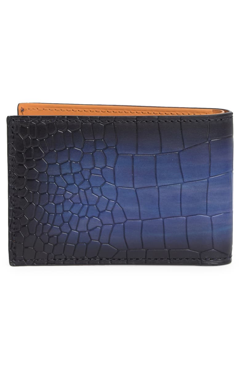 Magnanni Bifold Leather Wallet & Card Case Set, Alternate, color, 