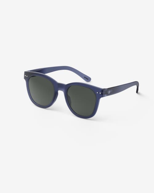 Izipizi Womens Indigo #n Oversized Square-framed Sunglasses In Gray