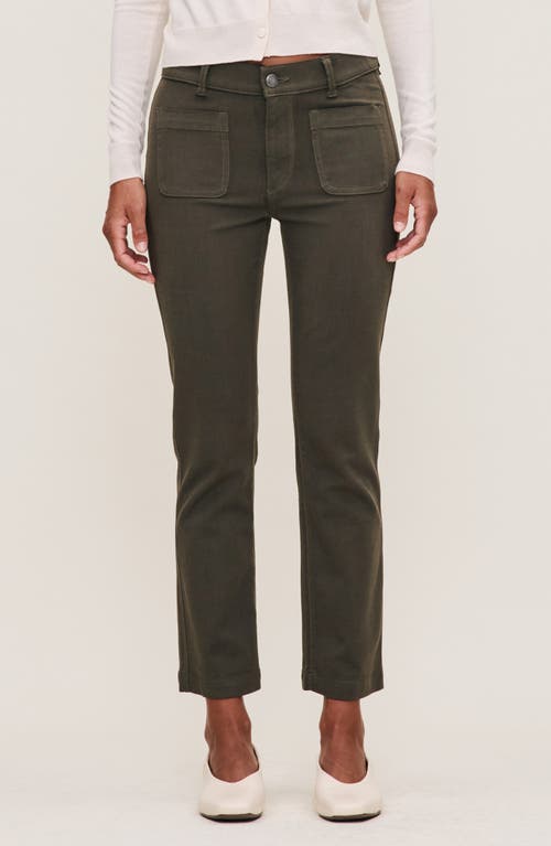Dl1961 Mara Instasculpt Mid Rise Ankle Straight Leg Jeans In Padock Dl Dynamic