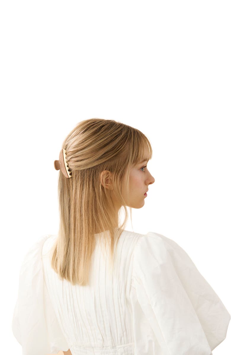 Alexandre de Paris Vendome Etoile Medium Swarovski<sup>®</sup> Crystal Embellished Hair Clip, Alternate, color, 
