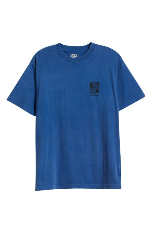 Shop Vans Flow State Graphic T-shirt In True Blue