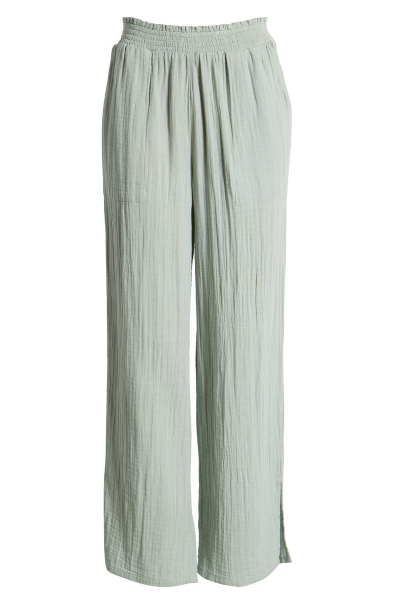 beachlunchlounge Meadow Gaux Wide Leg Pants, Alternate, color, 