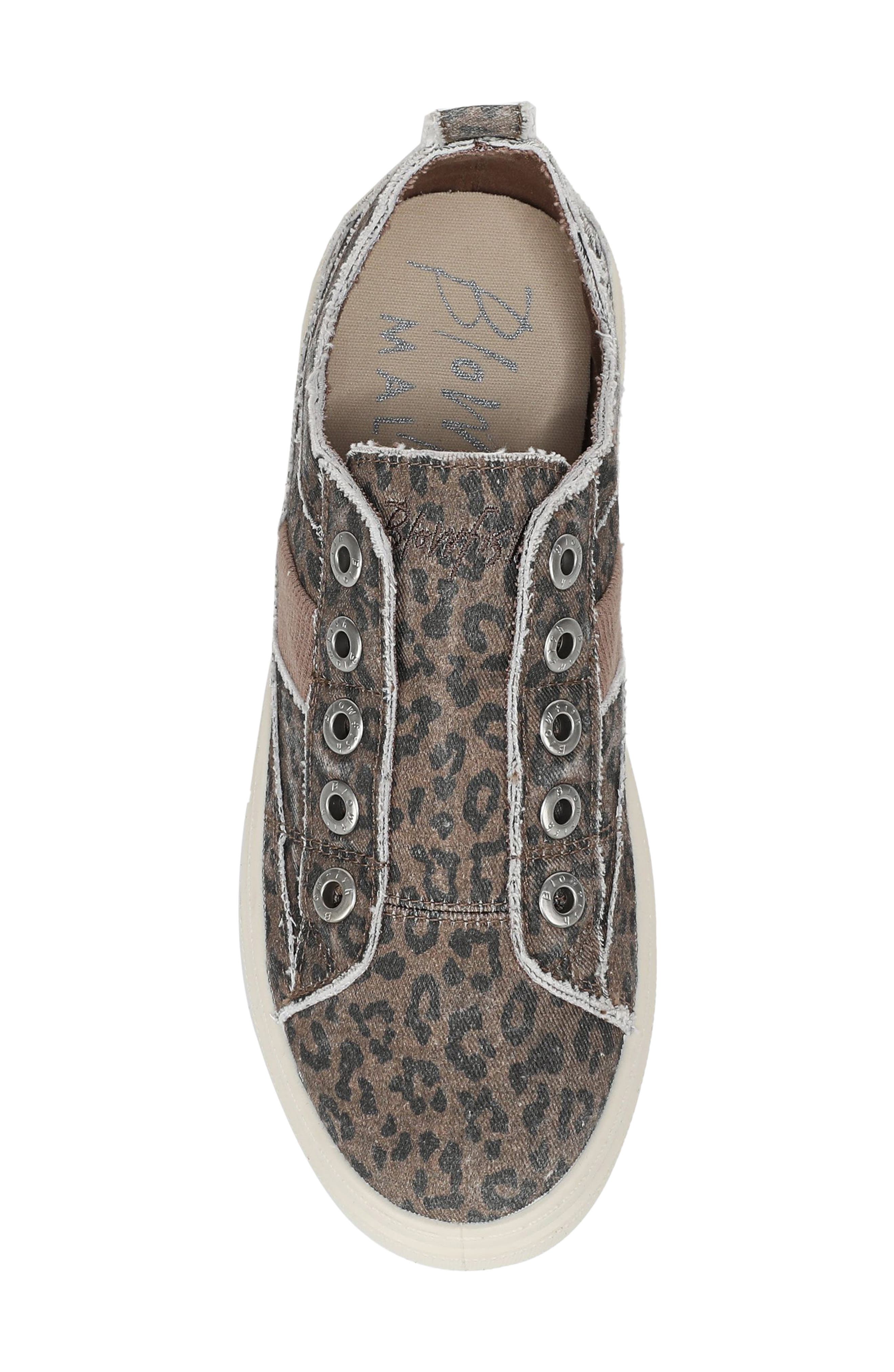 Hangout Sneaker, Alternate, color, LEOPARD PRINT FAUX SUEDE